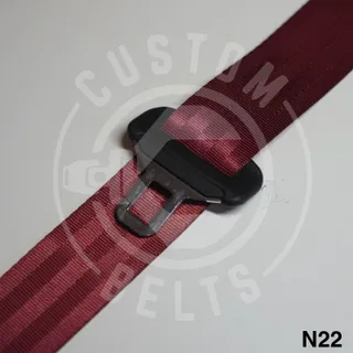 Cinta de cinturón color N22 · Burdeos