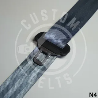 Cinta de cinturón color N4 · Gris marengo