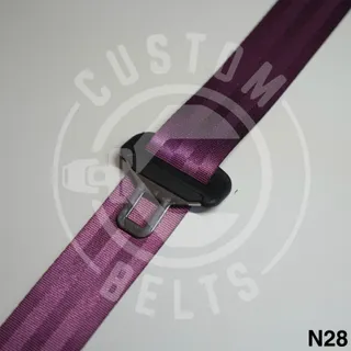 Cinta de cinturón color N28 · Ciruela