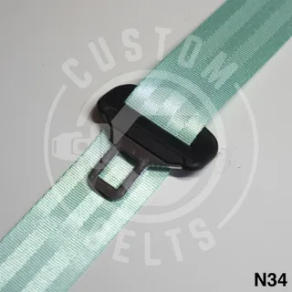 Cinta de cinturón color N34 · Verde agua