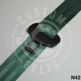 Cinta de cinturón color N42 · Verde botella
