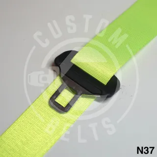 Cinta de cinturón color N37 · Verde flúor