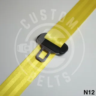 Cinta de cinturón color N12 · Amarillo canario
