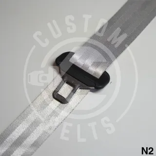 Cinta de cinturón color N2 · Gris perla